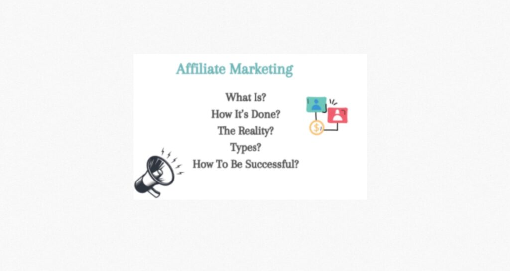 reality of affiliate marketing